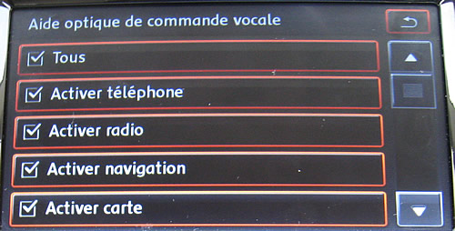 Setup Commande Vocale Liste