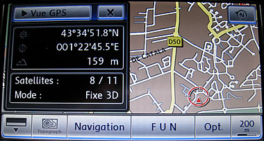 Hi Map Vue GPS