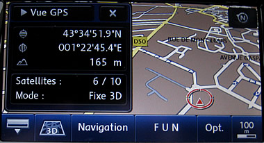 Sp Map Vue GPS